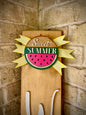 Sweet Summer Watermelon Welcome Board Topper