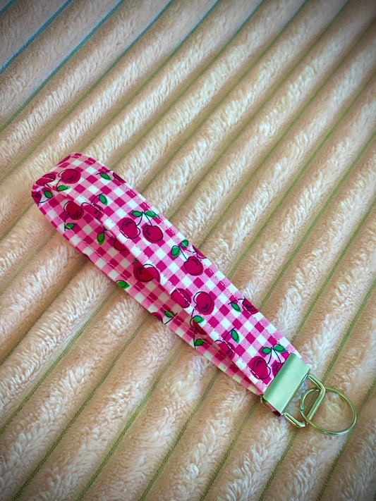 Vibrant Cherry Wristlet